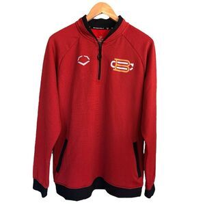 Evoshield Red Fleece With Pockets Men’s Size Large